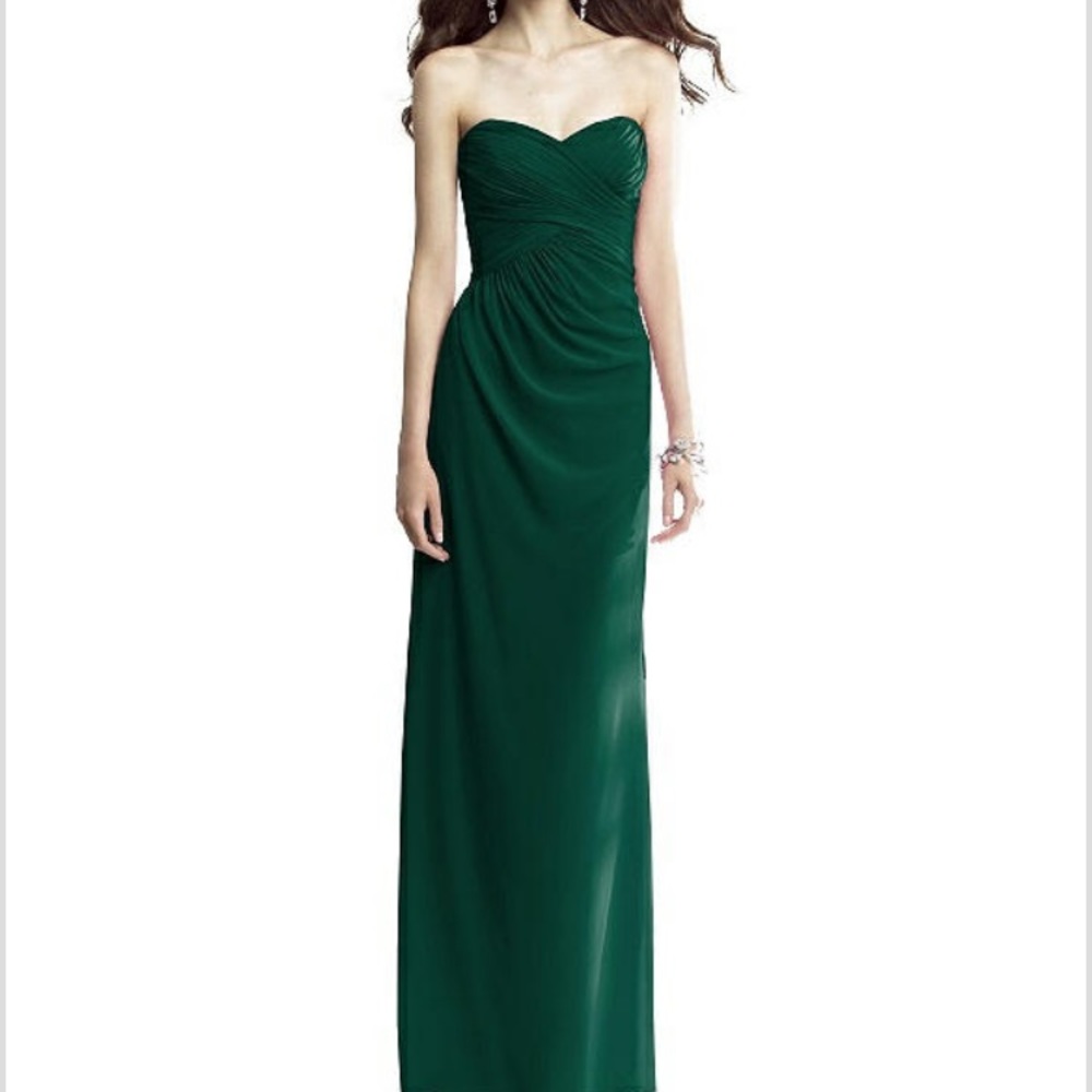 Social Bridesmaids Dress Green Style 8140